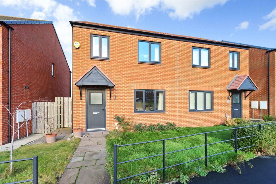 Main image of 3 bedroom Semi Detached House for sale, Baroney Way, St. Nicholas Manor, Northumberland, NE23