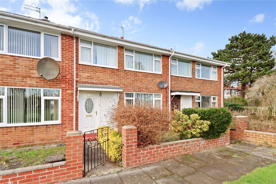Main image of 3 bedroom Mid Terrace House for sale, Ridsdale Close, Seaton Delaval, Northumberland, NE25