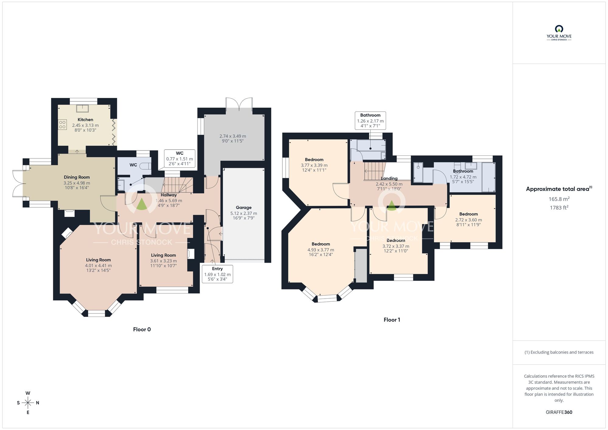 Floorplan of 4 bedroom Detached House for sale, Collywell Bay Road, Seaton Sluice, Northumberland, NE26