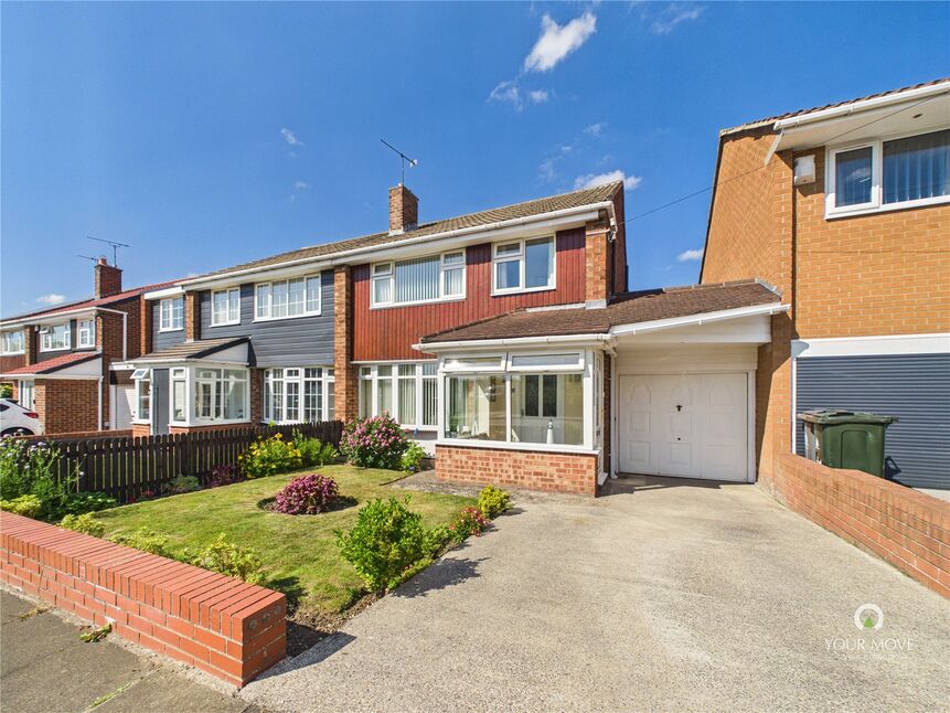 Main image of 3 bedroom Semi Detached House for sale, Otterburn Avenue, Whitley Bay, Tyne and Wear, NE25