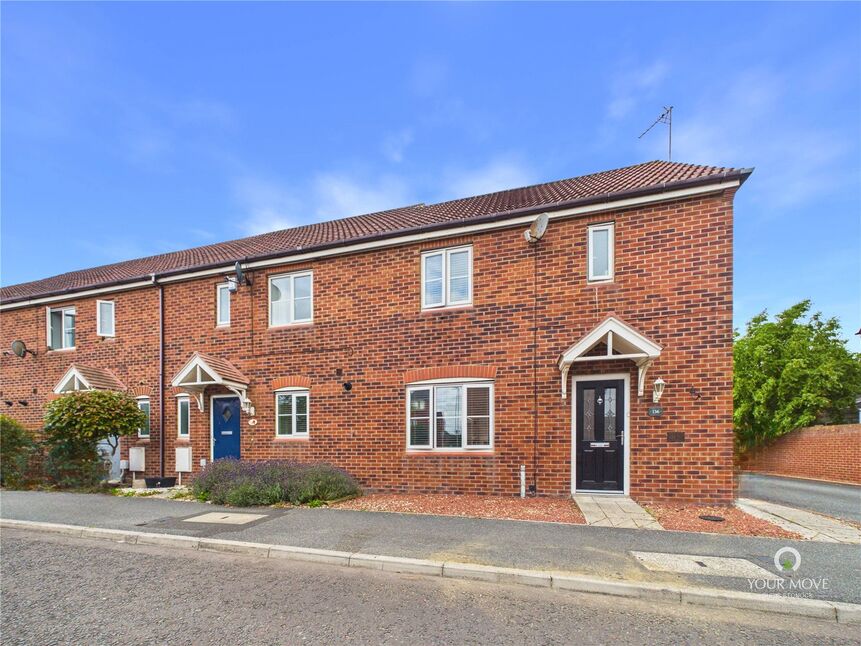 Main image of 3 bedroom End Terrace House for sale, Cloverfield, West Allotment, Tyne and Wear, NE27