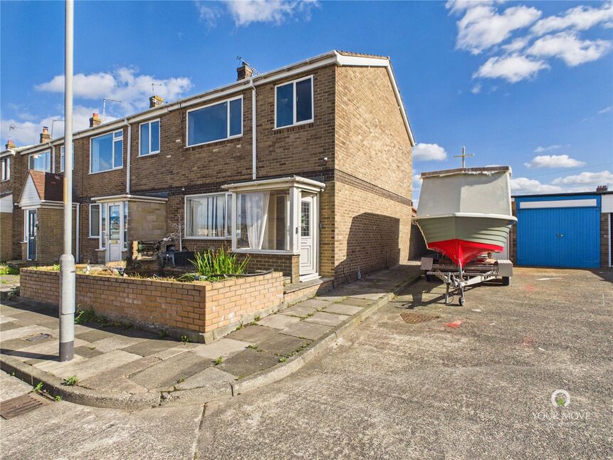 Main image of 3 bedroom End Terrace House for sale, Waterford Close, Seaton Sluice, Northumberland, NE26