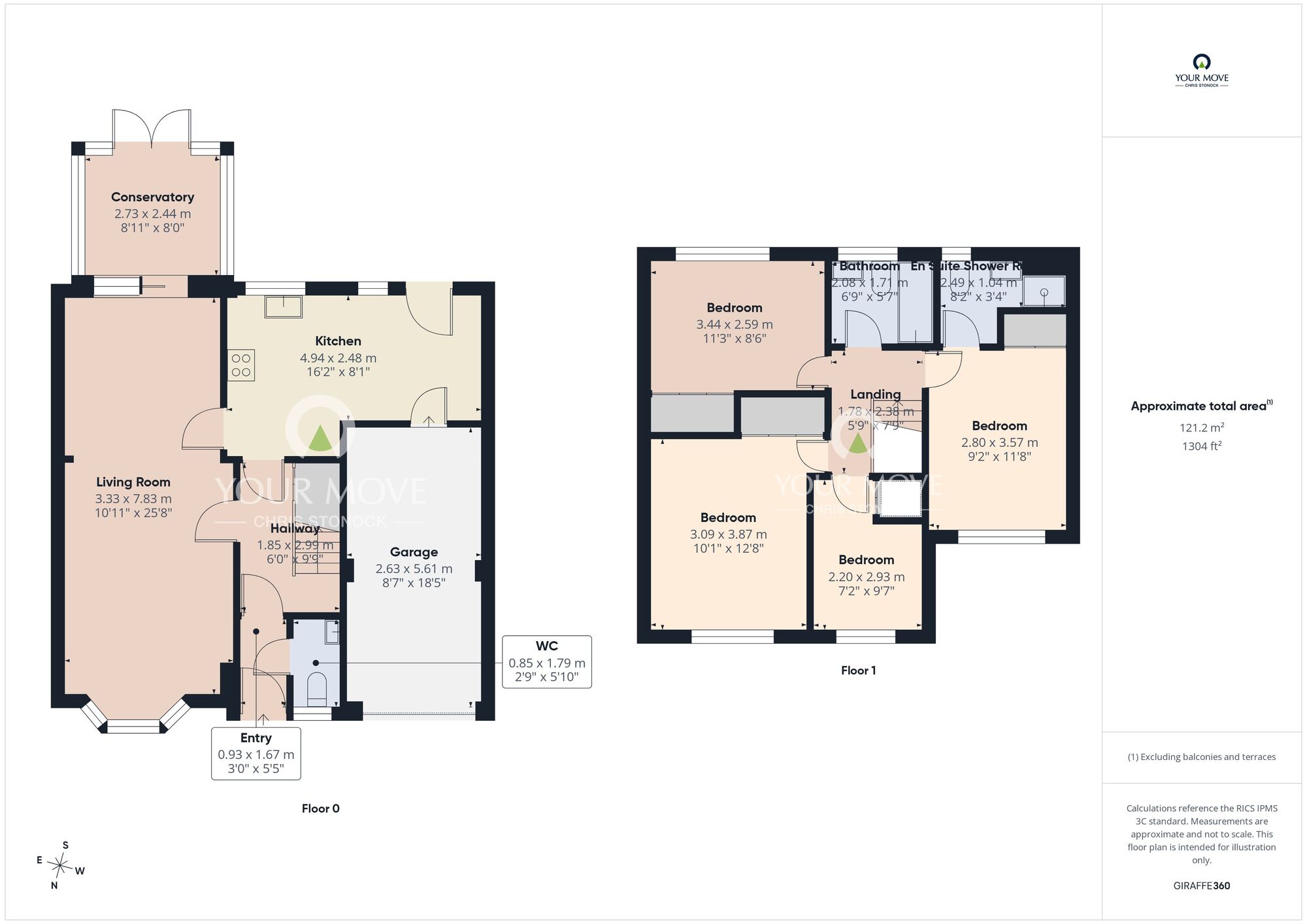 Floorplan of 4 bedroom Detached House for sale, Oakfield Way, Seghill, Northumberland, NE23
