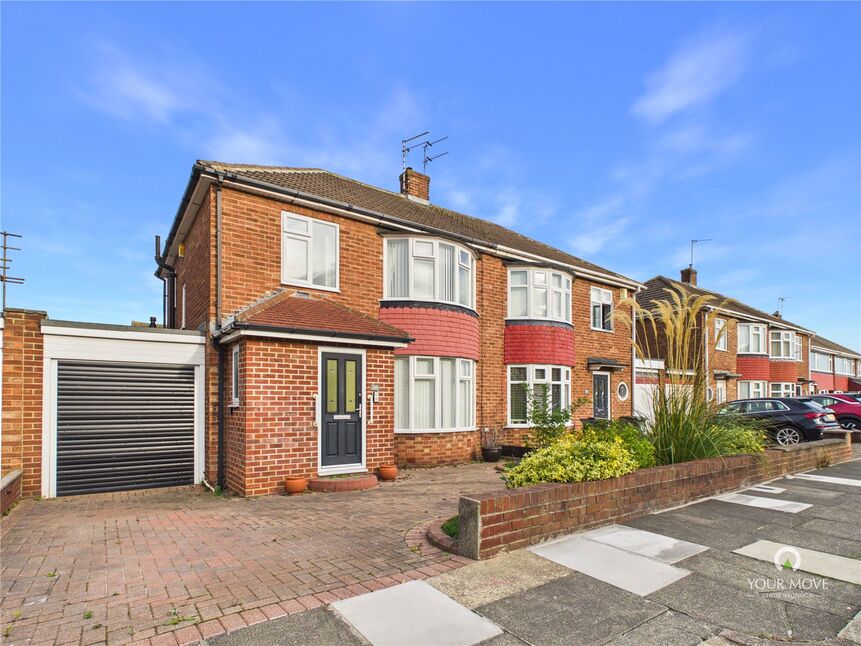 Main image of 3 bedroom Semi Detached House for sale, Farringdon Road, North Shields, Tyne and Wear, NE30