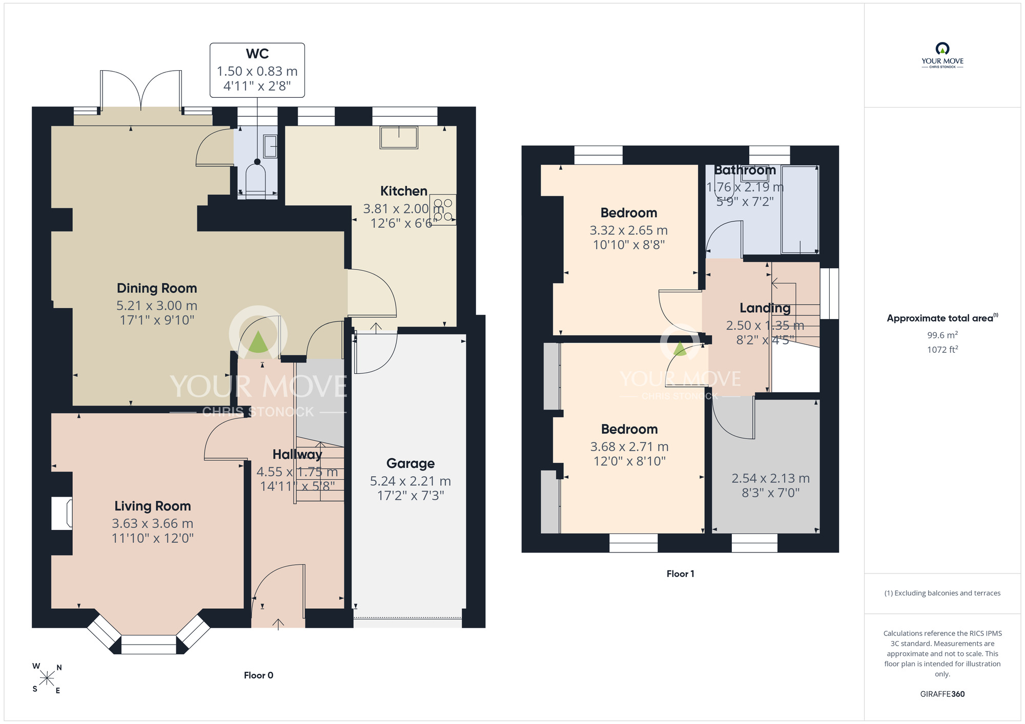 Floorplan of 3 bedroom Semi Detached House for sale, Burnbank Avenue, South Wellfield, Tyne and Wear, NE25