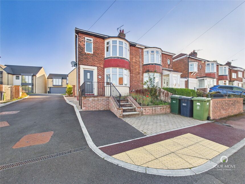Main image of 3 bedroom Semi Detached House for sale, Monkridge Gardens, Gateshead, Tyne and Wear, NE11