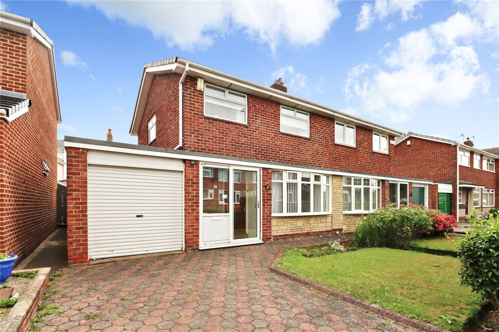 Main image of 3 bedroom Semi Detached House for sale, Hanover Drive, Blaydon, NE21