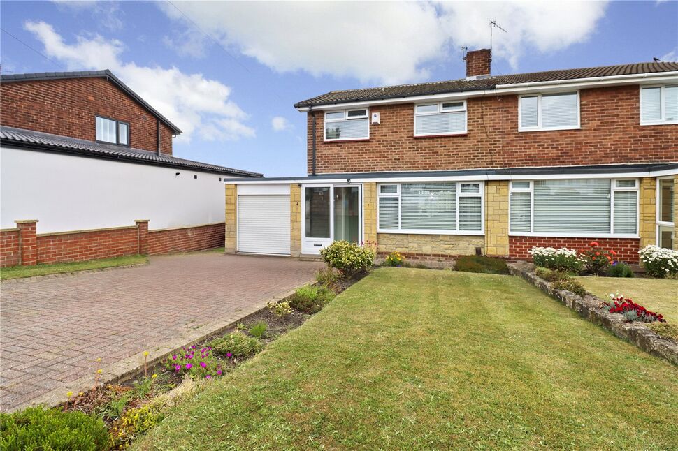 Main image of 3 bedroom Semi Detached House for sale, Rushley Crescent, Loup Farm Estate, Blaydon, NE21