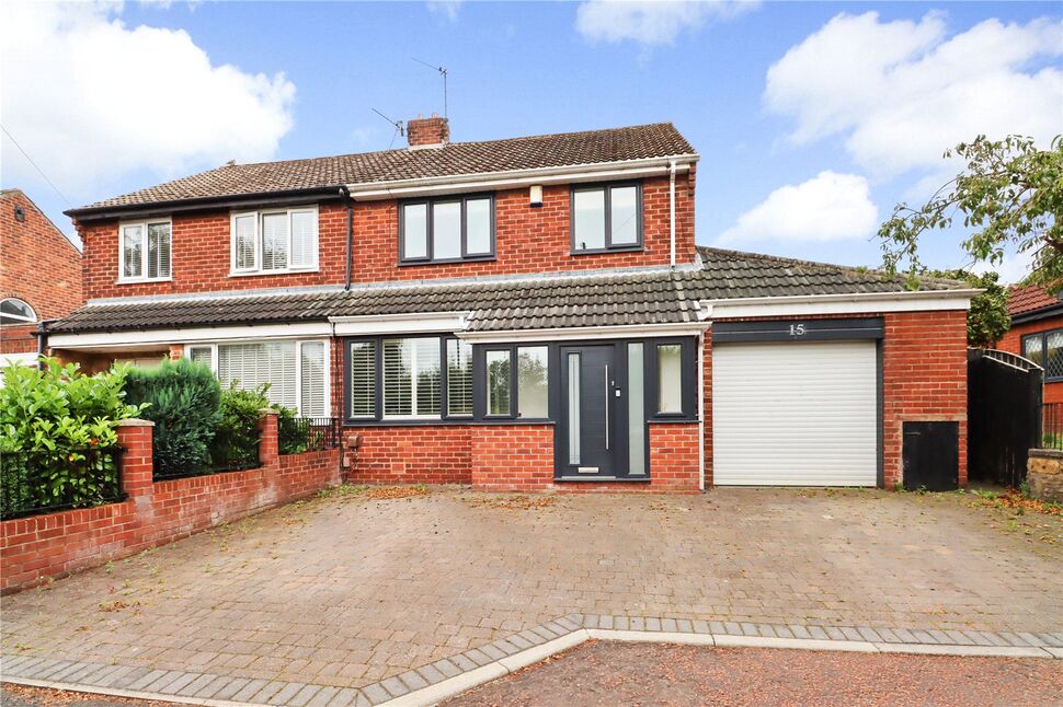 Main image of 3 bedroom Semi Detached House for sale, Fairway, Stella, Blaydon, NE21