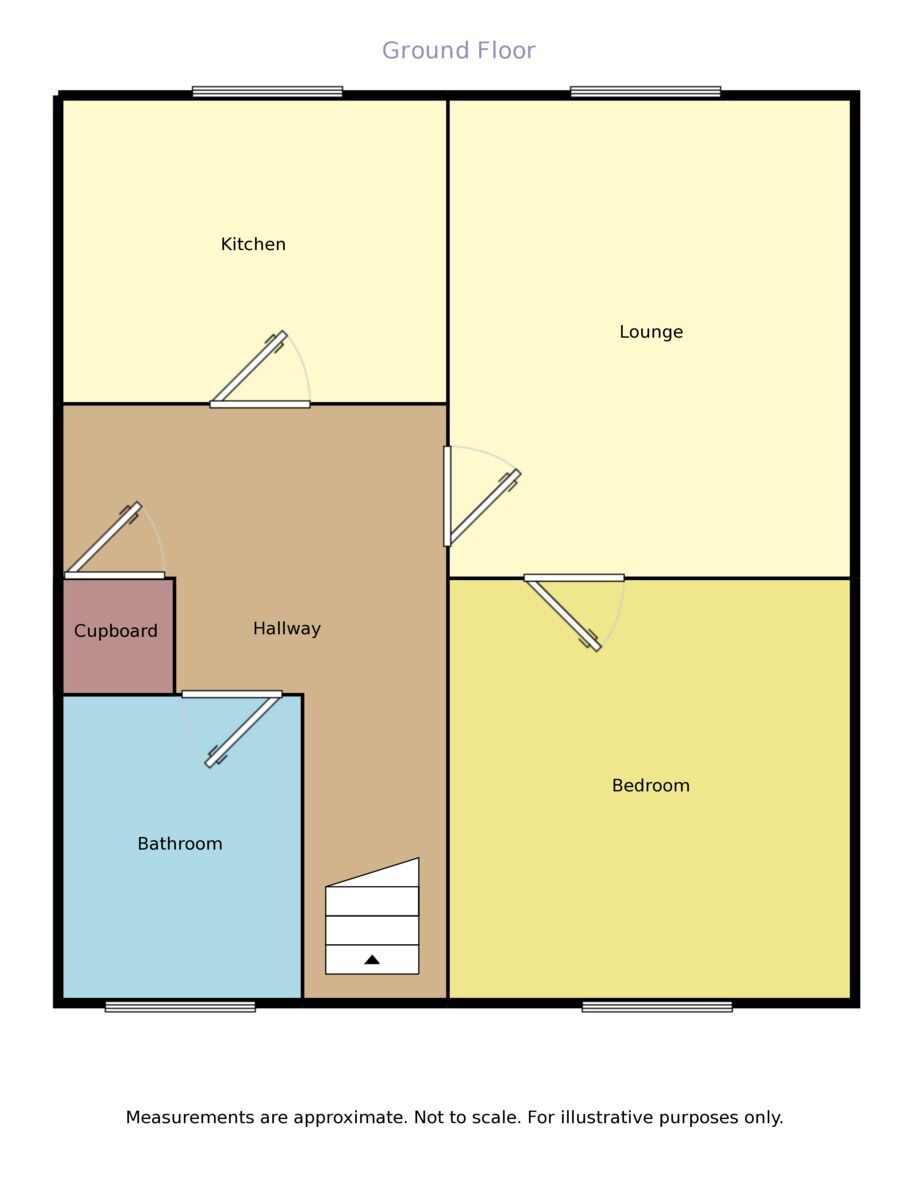Floorplan of 1 bedroom  Flat to rent, Wheeler Road, Wolverhampton, WV11