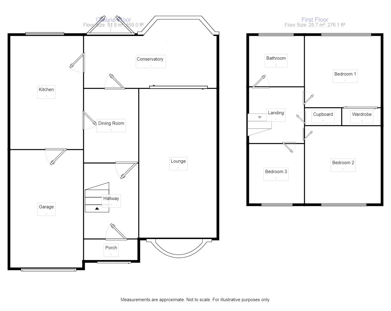Floorplan of 3 bedroom Semi Detached House to rent, Gandy Road, Willenhall, West Midlands, WV12