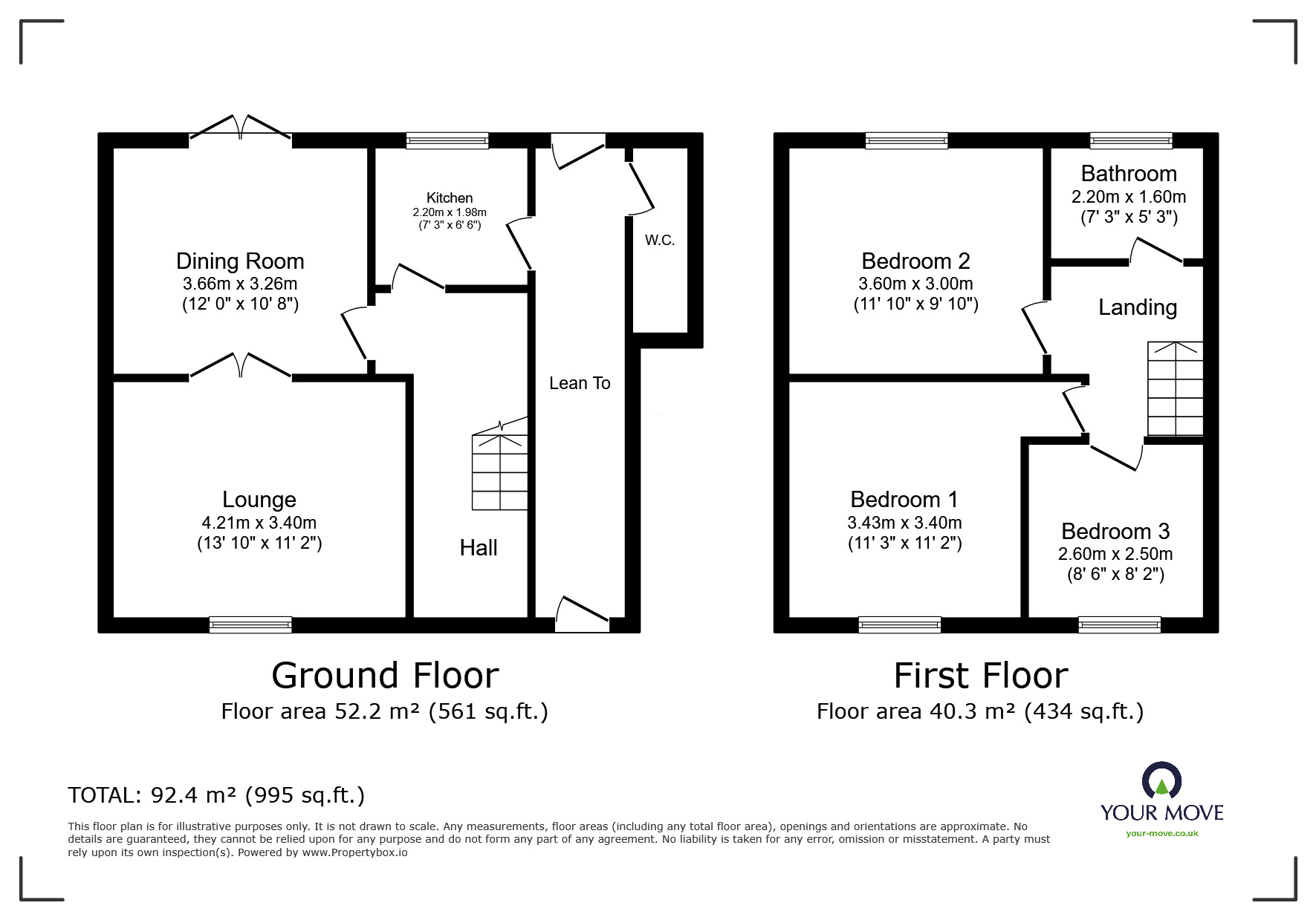 Floorplan of 3 bedroom Semi Detached House for sale, Birch Road, Wolverhampton, WV11