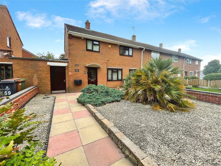 Main image of 3 bedroom End Terrace House for sale, Drancy Avenue, Willenhall, West Midlands, WV12