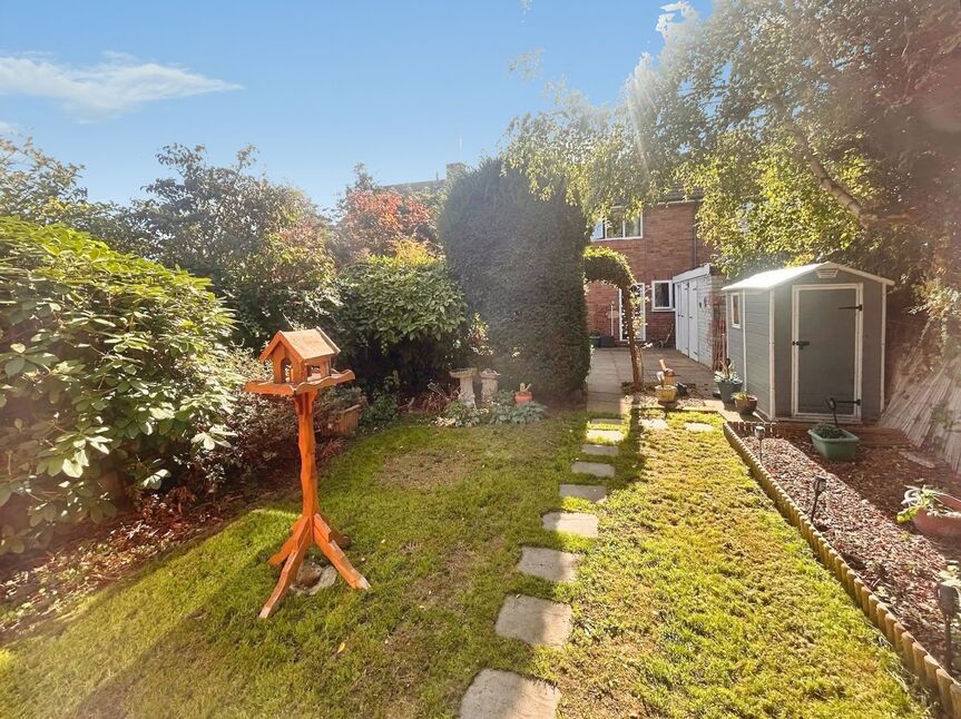 Rear garden