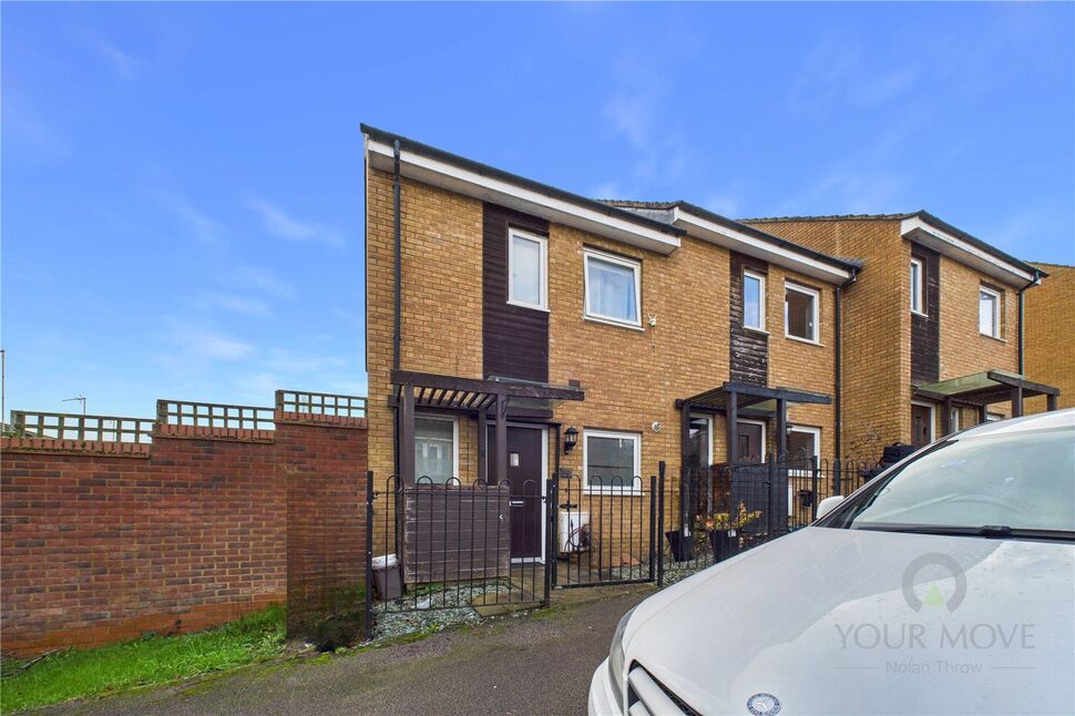 Main image of 2 bedroom Mid Terrace House for sale, Bradlaugh Crescent, Northampton, NN3