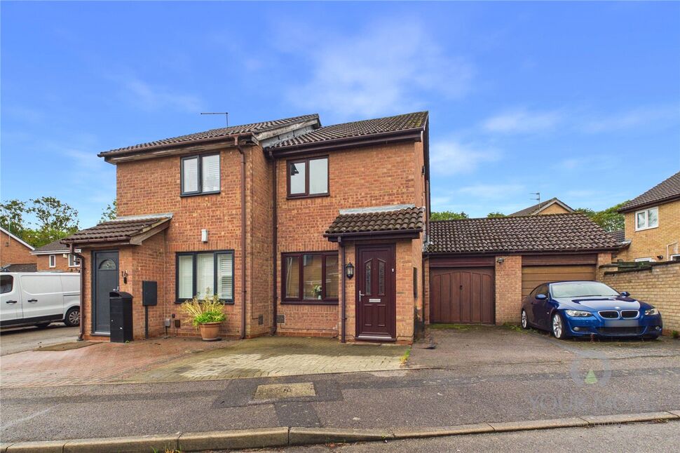 Main image of 2 bedroom Semi Detached House for sale, Gedling Close, Wakes Meadow, Northampton, NN3