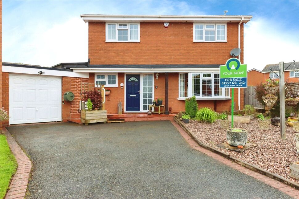 Main image of 4 bedroom Detached House for sale, St. James Crescent, Stirchley, Shropshire, TF3