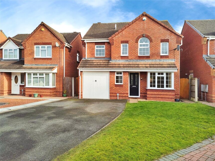 Main image of 4 bedroom Detached House for sale, Warwick Way, Leegomery, Shropshire, TF1