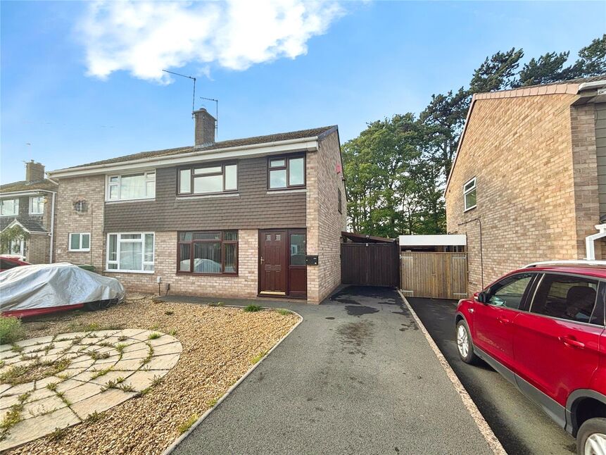 Main image of 3 bedroom Semi Detached House to rent, Chestnut Drive, Wellington, Shropshire, TF1