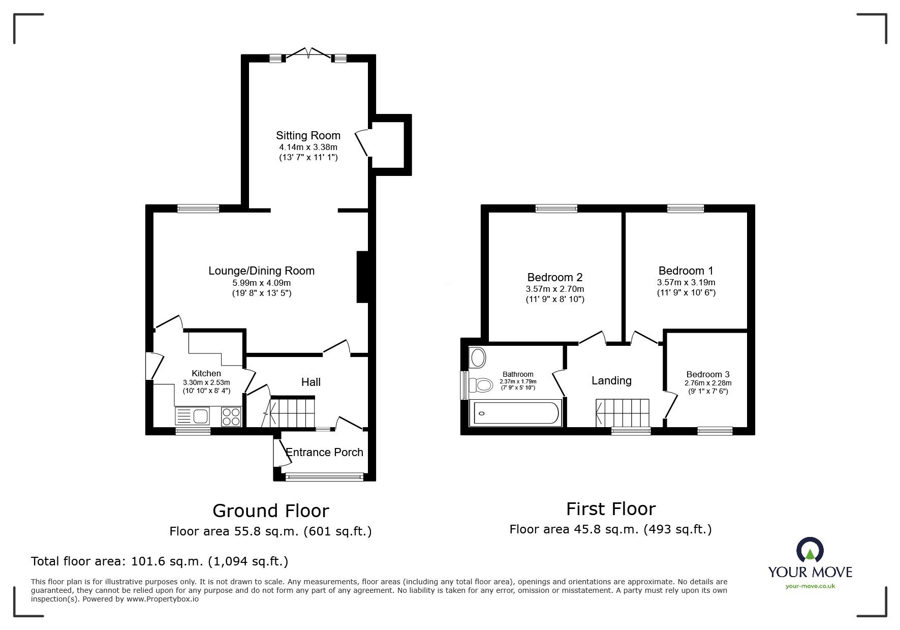 Floorplan of 3 bedroom Semi Detached House for sale, Westport Crescent, Wolverhampton, West Midlands, WV11