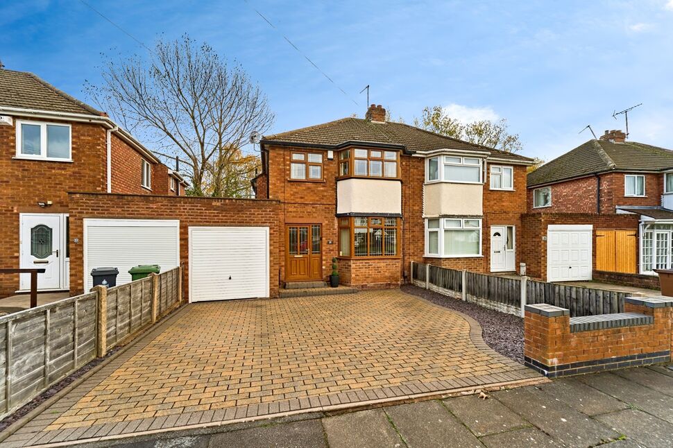 Main image of 3 bedroom Semi Detached House for sale, Sandringham Avenue, Willenhall, West Midlands, WV12