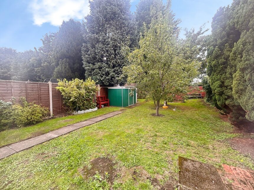 Rear garden