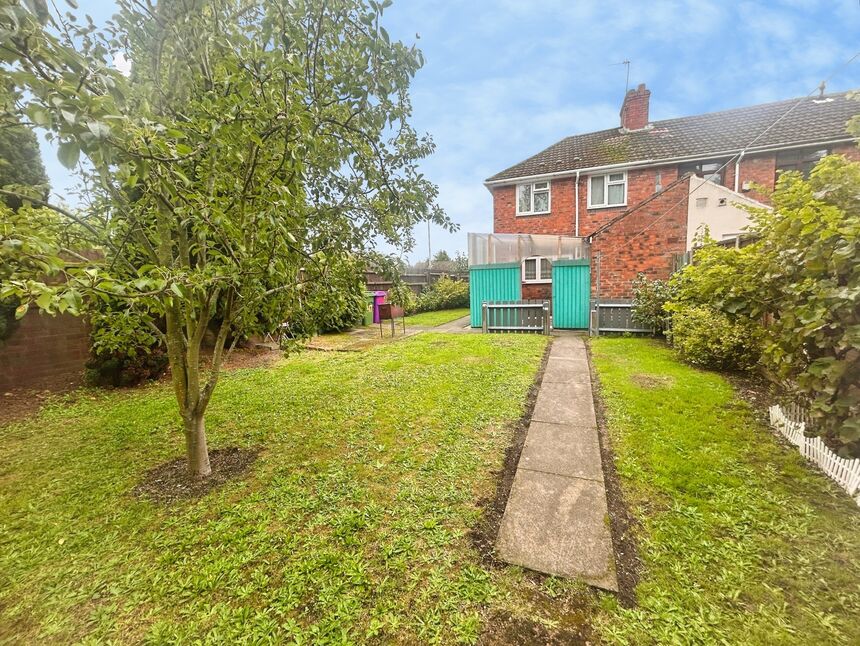 Rear garden
