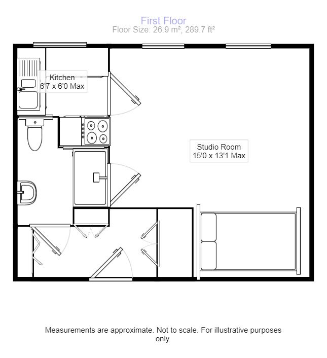 Floorplan of Flat to rent, Thames Eyot Cross Deep, Twickenham, TW1