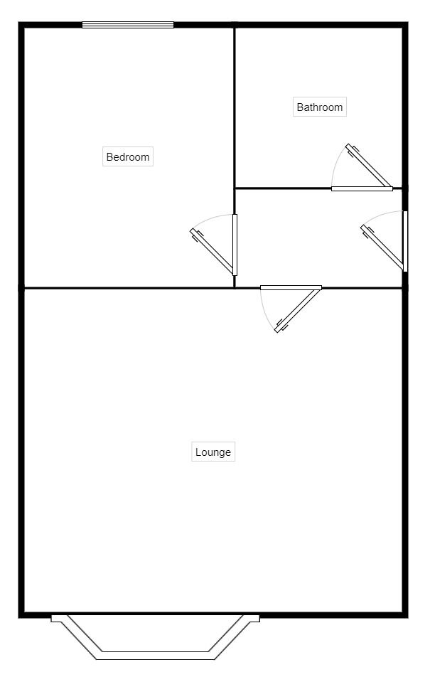 Floorplan of 1 bedroom  Flat to rent, Curzon Street, Maryport, CA15