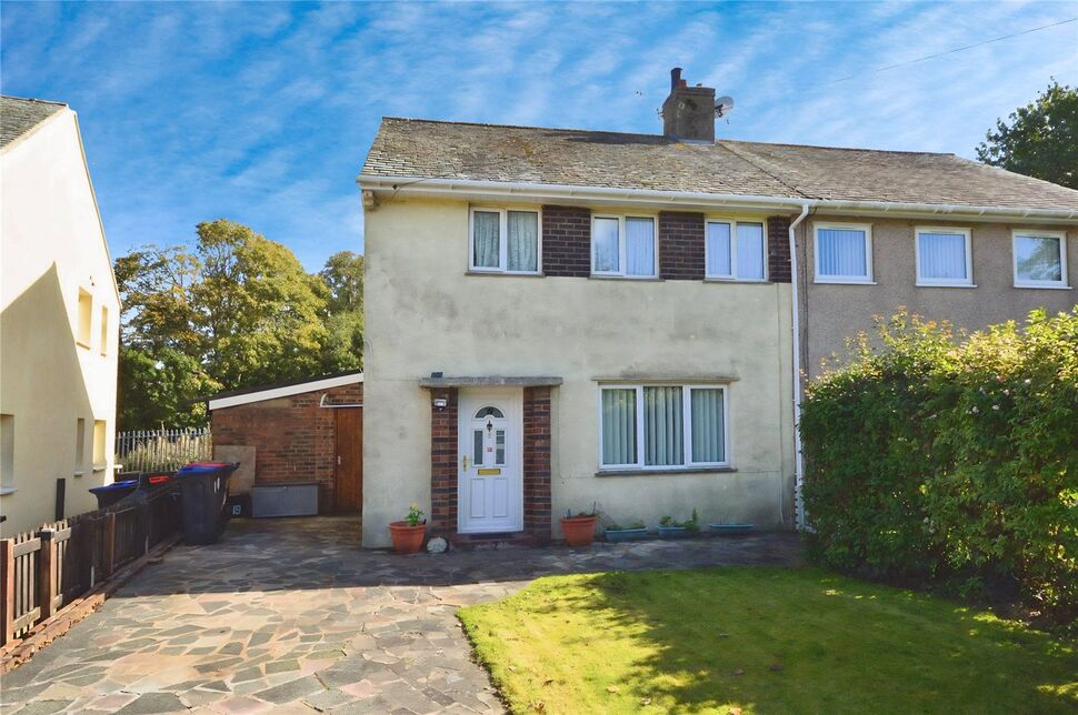 Main image of 3 bedroom Semi Detached House for sale, The Oval, Whitehaven, Cumbria, CA28