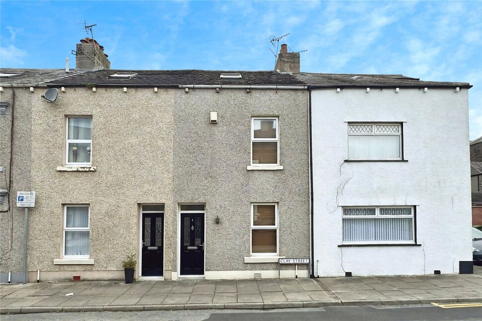 Main image of 2 bedroom Mid Terrace House for sale, Clay Street, Workington, Cumbria, CA14