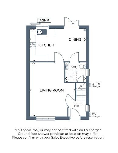 Floorplan of 3 bedroom Detached House for sale, Lakeland View, Aspatria, Cumbria, CA7