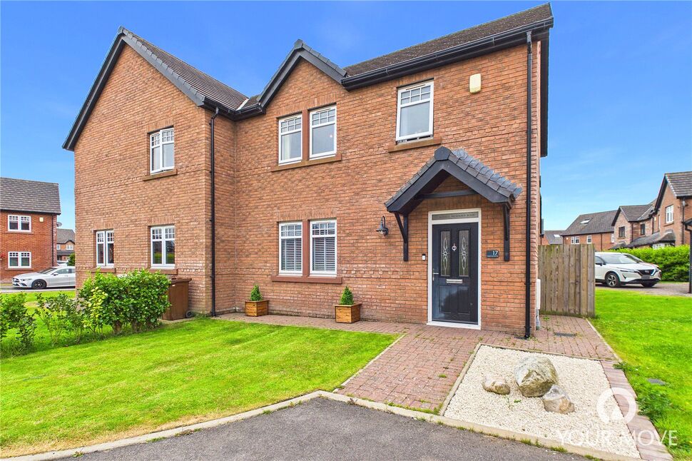 Main image of 3 bedroom Semi Detached House for sale, Keekle Meadows Road, Cleator Moor, Cumbria, CA25