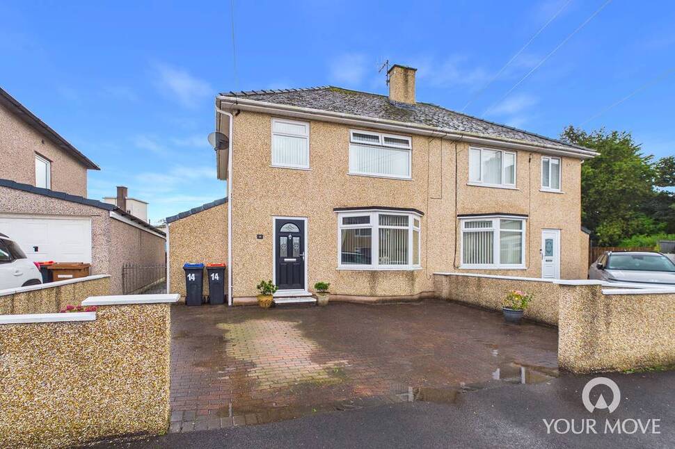 Main image of 3 bedroom Semi Detached House for sale, Grisedale Close, Whitehaven, Cumbria, CA28