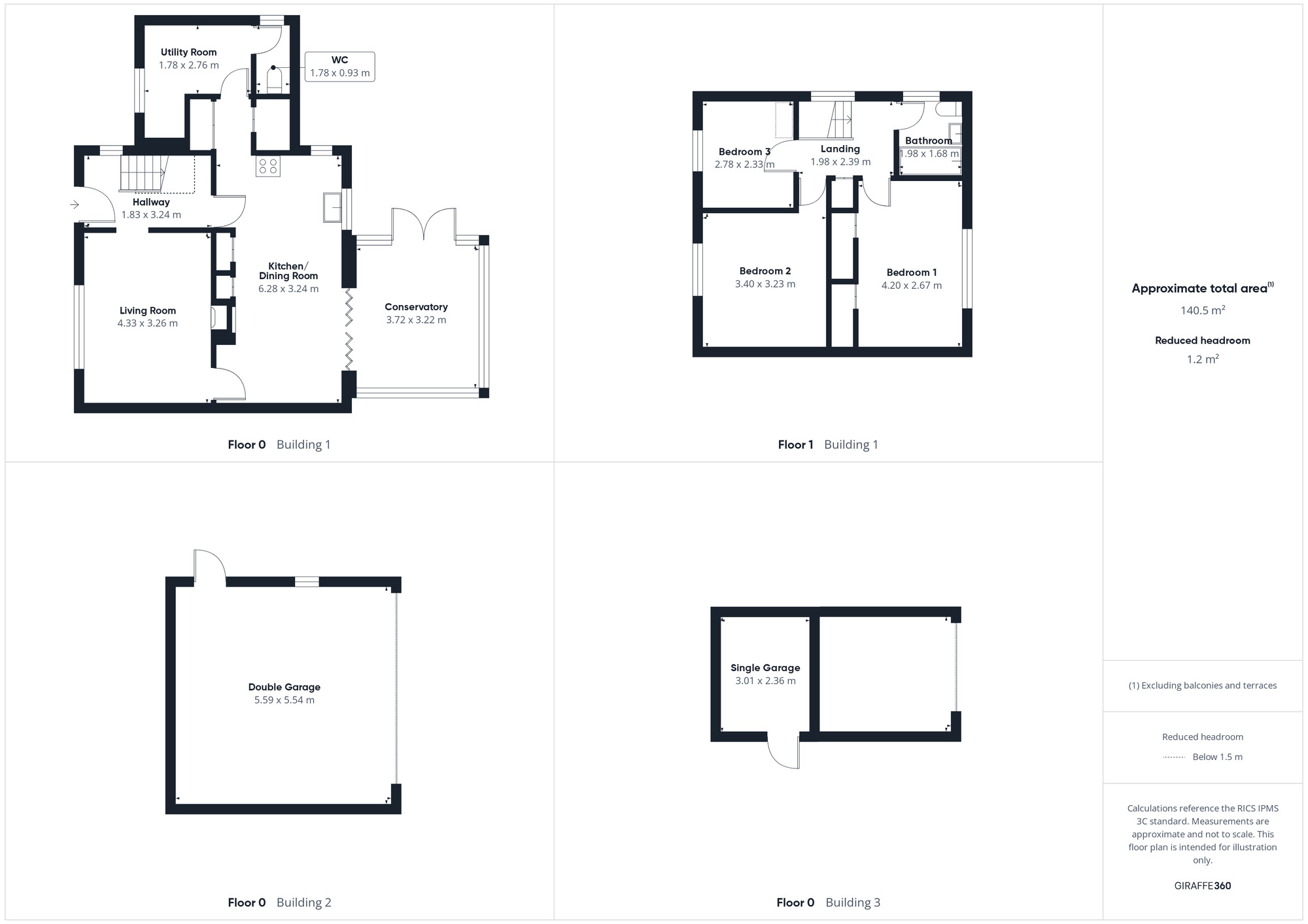 Floorplan of 3 bedroom Semi Detached House for sale, Gosforth Road, Seascale, Cumbria, CA20