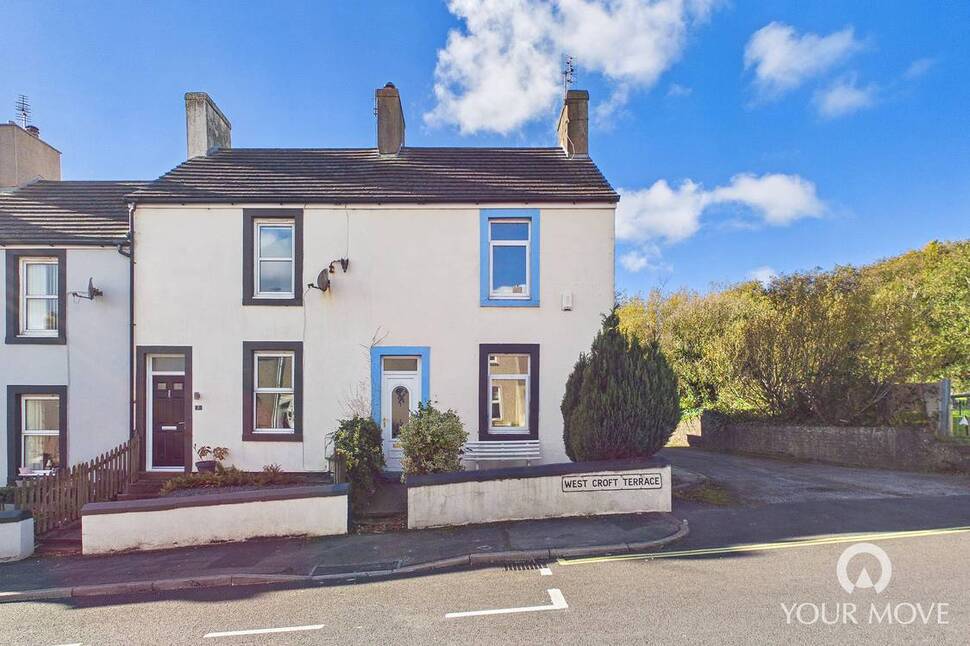 Main image of 2 bedroom End Terrace House for sale, West Croft Terrace, Lowca, Cumbria, CA28