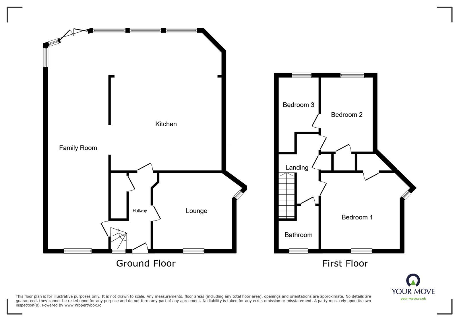 Floorplan of 3 bedroom Semi Detached House for sale, Drovers Lane, Penrith, Cumbria, CA11