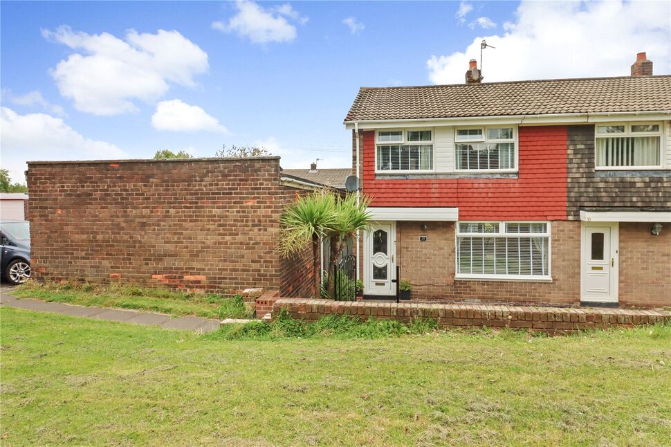 Main image of 3 bedroom End Terrace House for sale, Morven Lea, Blaydon-on-Tyne, NE21