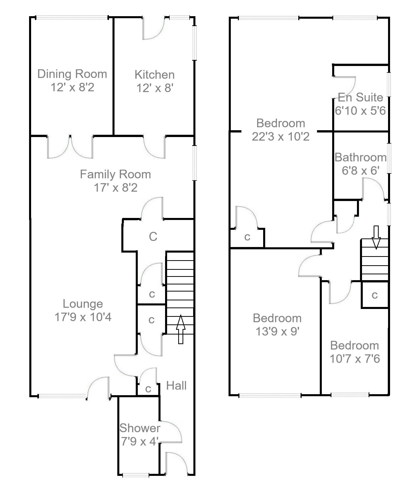 Floorplan of 3 bedroom Semi Detached House for sale, Rankin Road, Wishaw, North Lanarkshire, ML2
