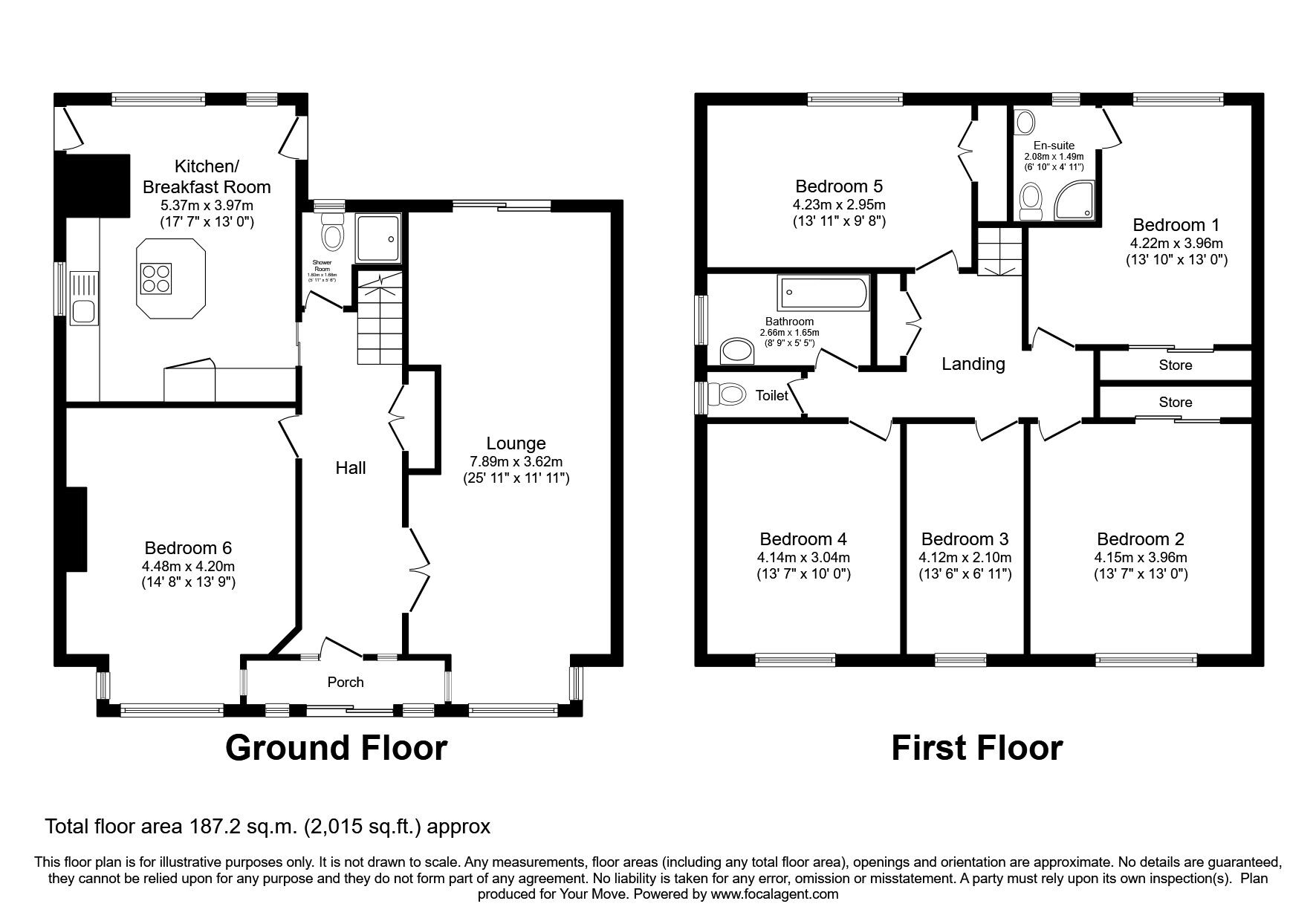 Floorplan of 1 bedroom Detached Property to rent, Brighton Road, Hooley, Surrey, CR5