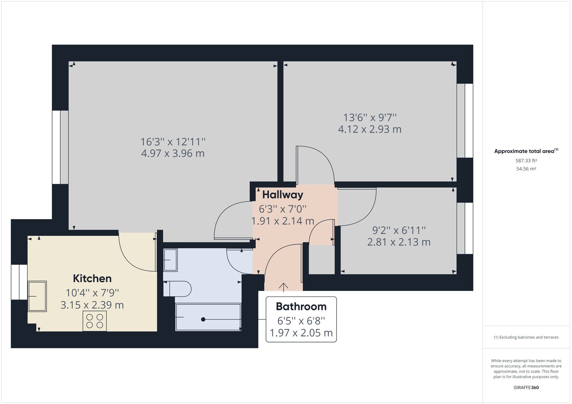 Floorplan of 2 bedroom Flat to rent, Gillards Mews, Walthamstow, London, E17