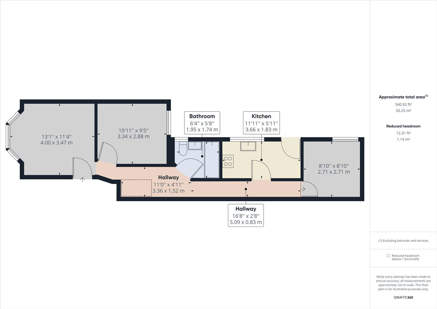 Floorplan of 2 bedroom Flat to rent, Livingstone Road, Walthamstow, E17
