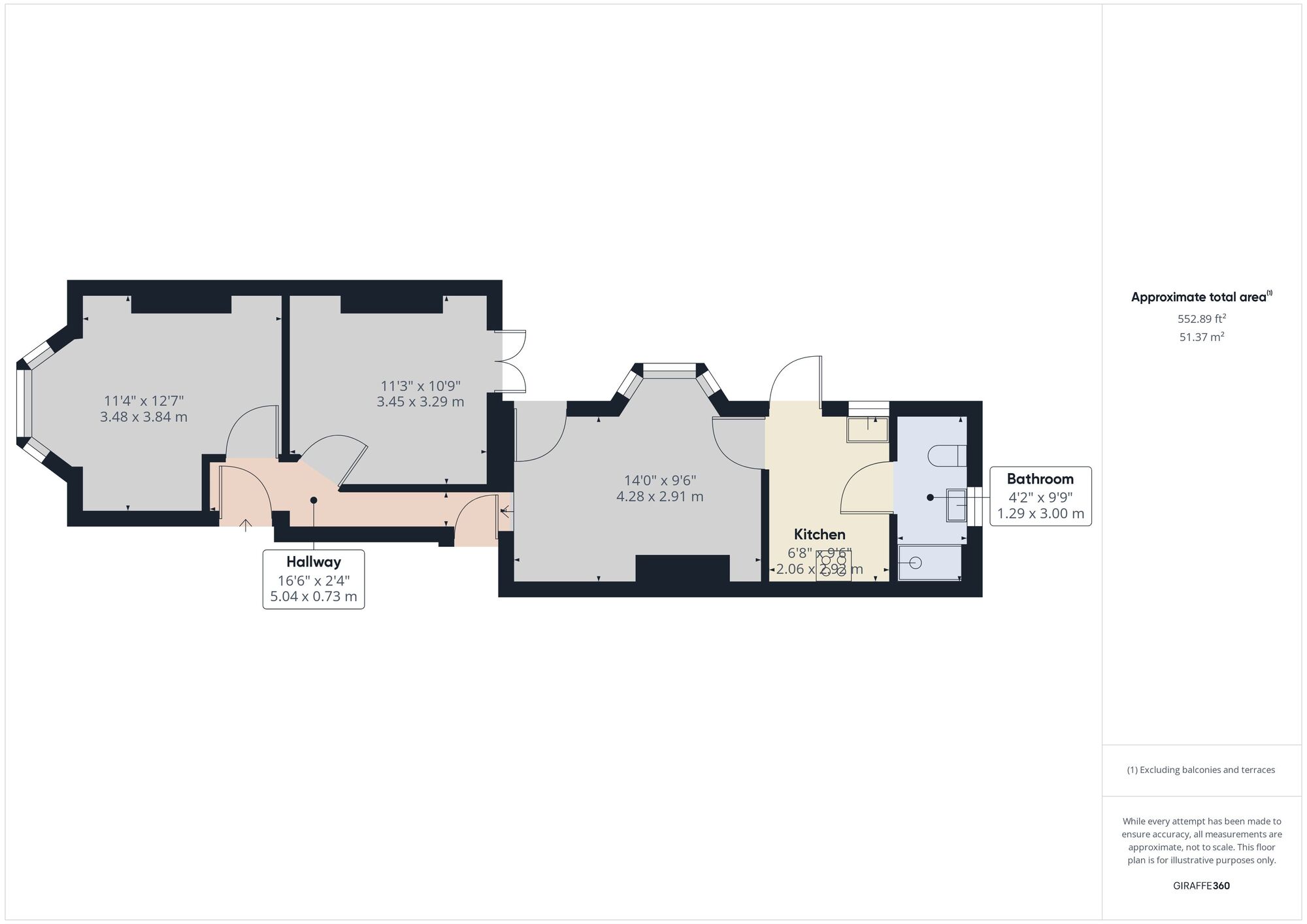 Floorplan of 2 bedroom Flat to rent, Wigston Road, Plaistow, London, E13