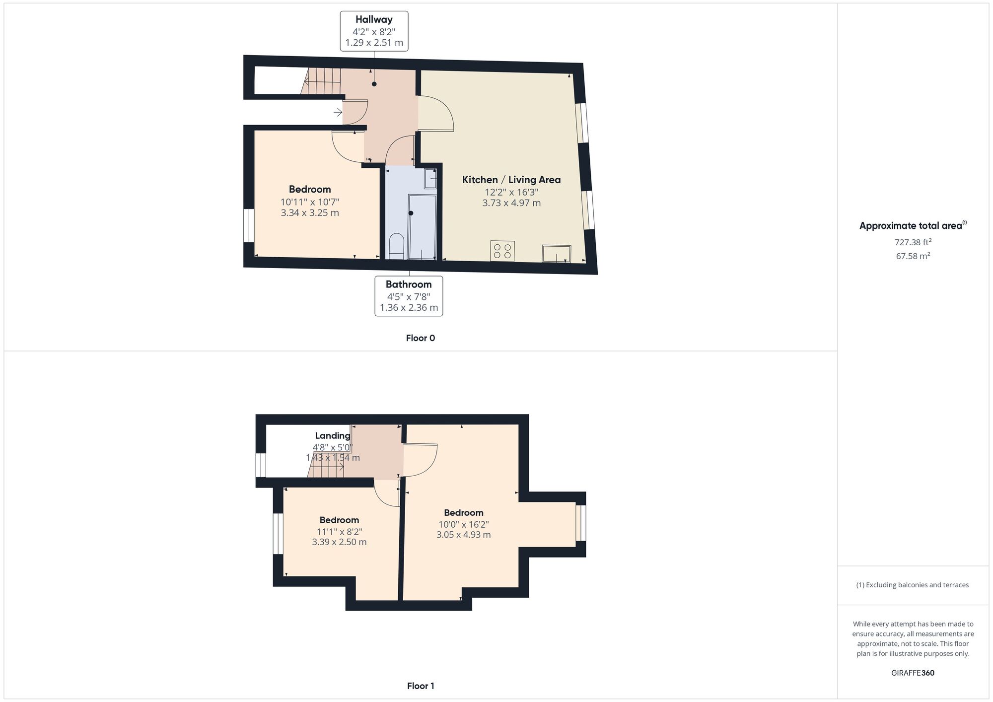 Floorplan of 3 bedroom  Flat to rent, Hoe Street, Walthamstow, London, E17