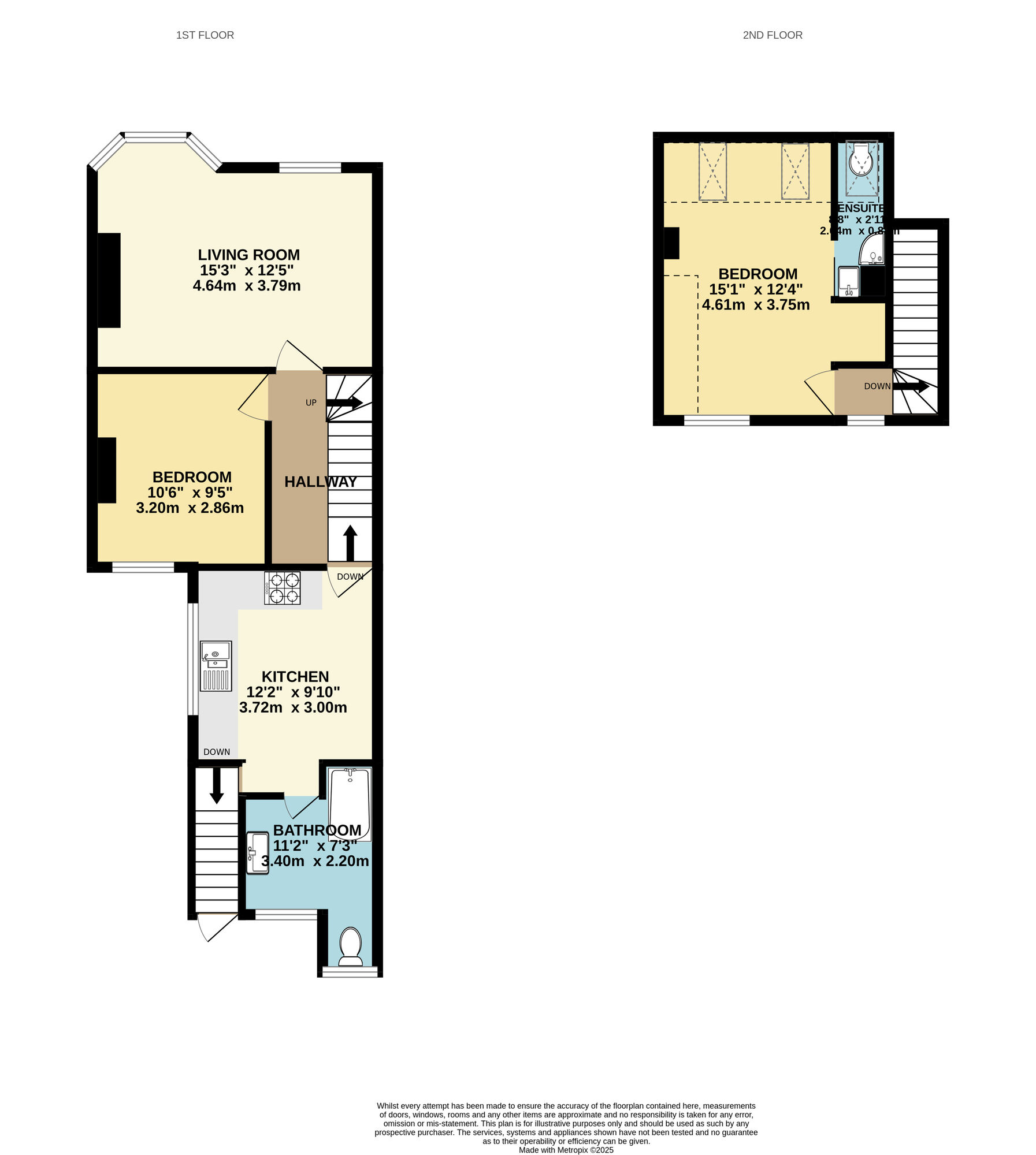 Floorplan of 2 bedroom  Flat for sale, Carr Road, Walthamstow, London, E17