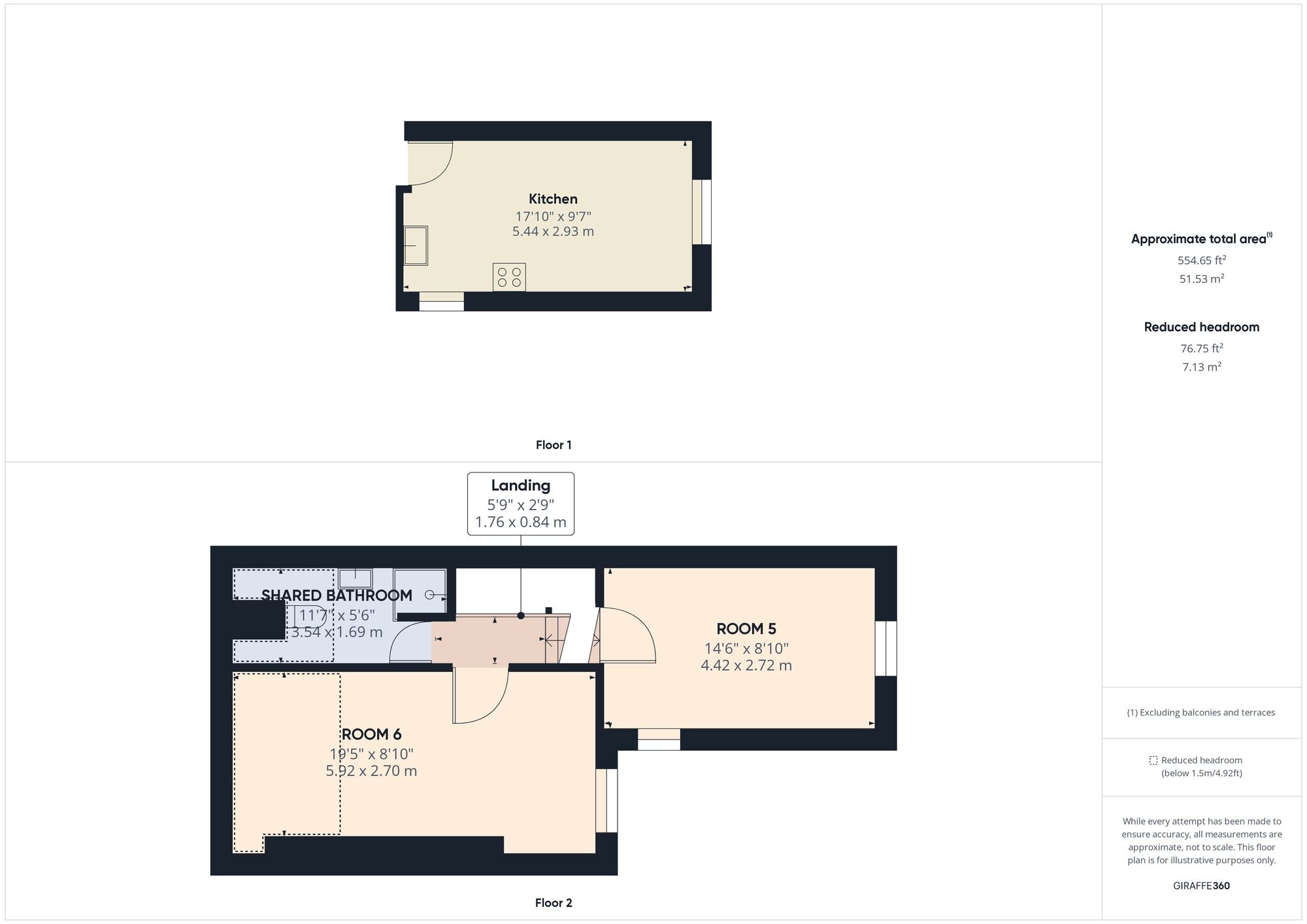 Floorplan of  Room to rent, Sutherland Road, London, N17