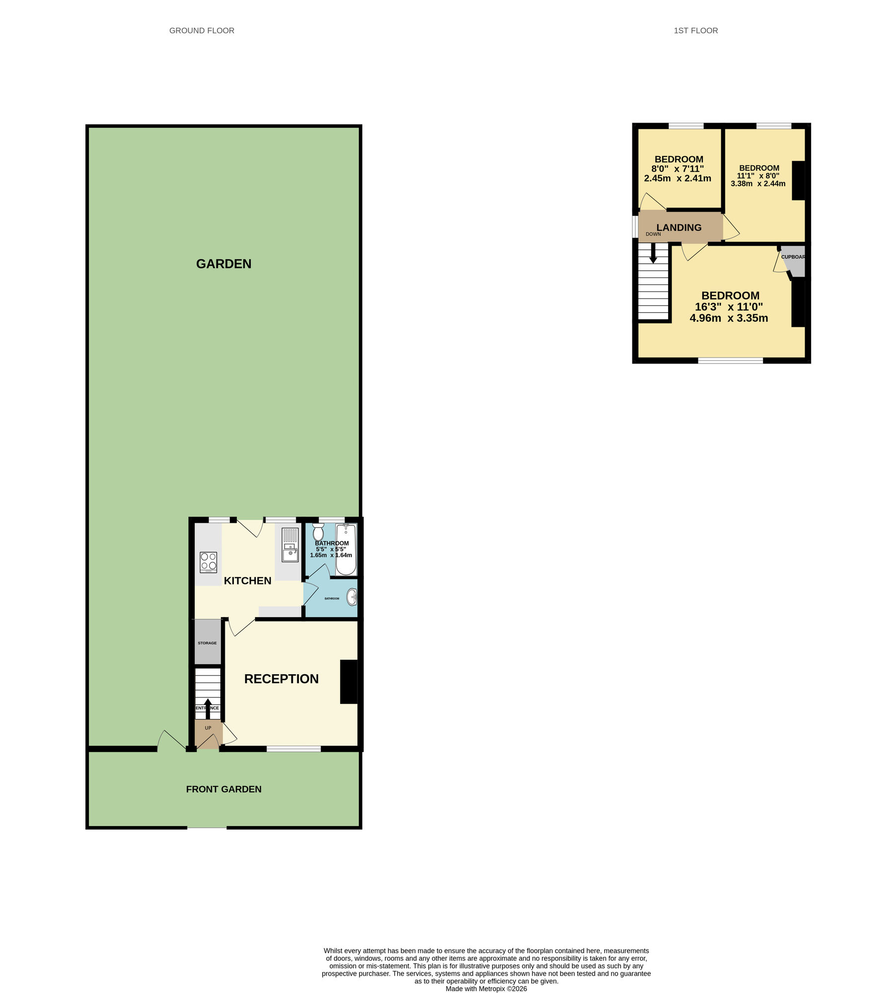 Floorplan of 3 bedroom End Terrace House for sale, Valognes Avenue, Walthamstow, E17