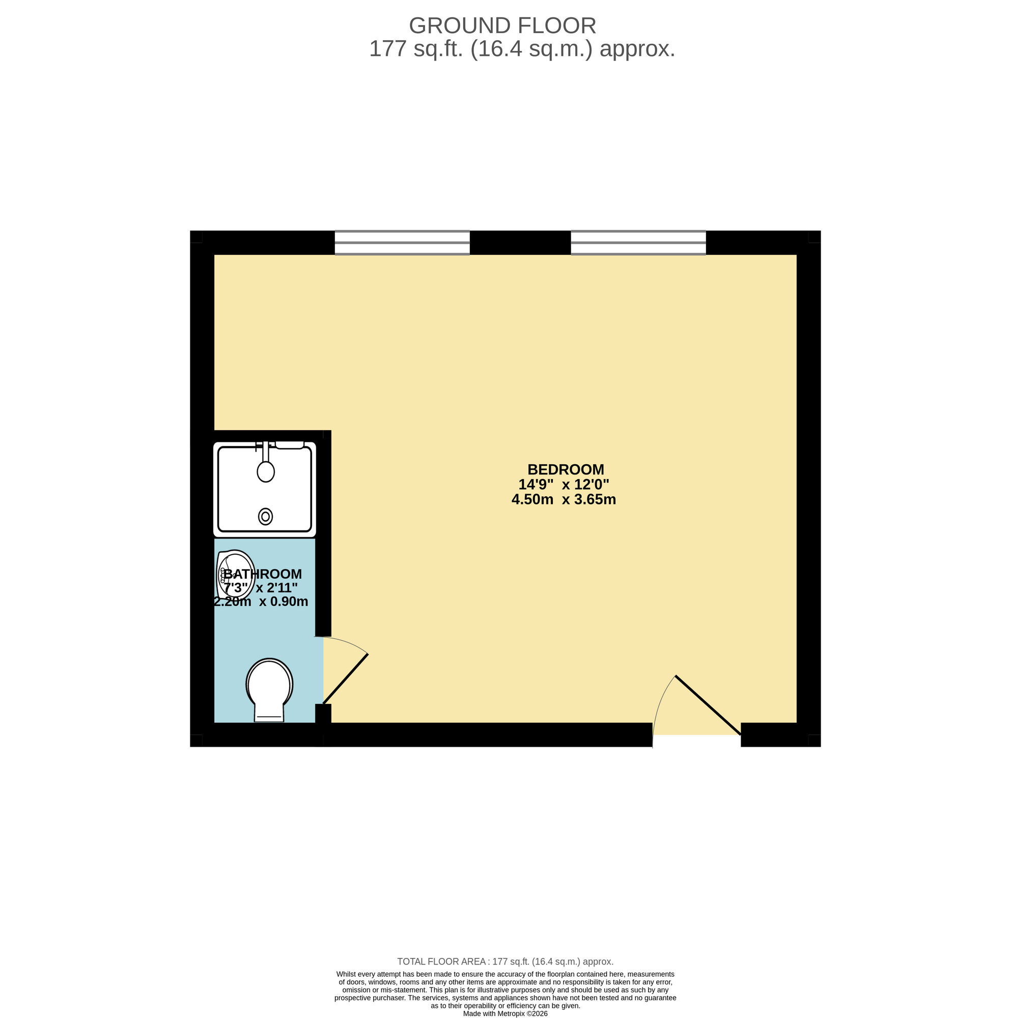 Floorplan of Room to rent, Boundary Road, Walthamstow, E17