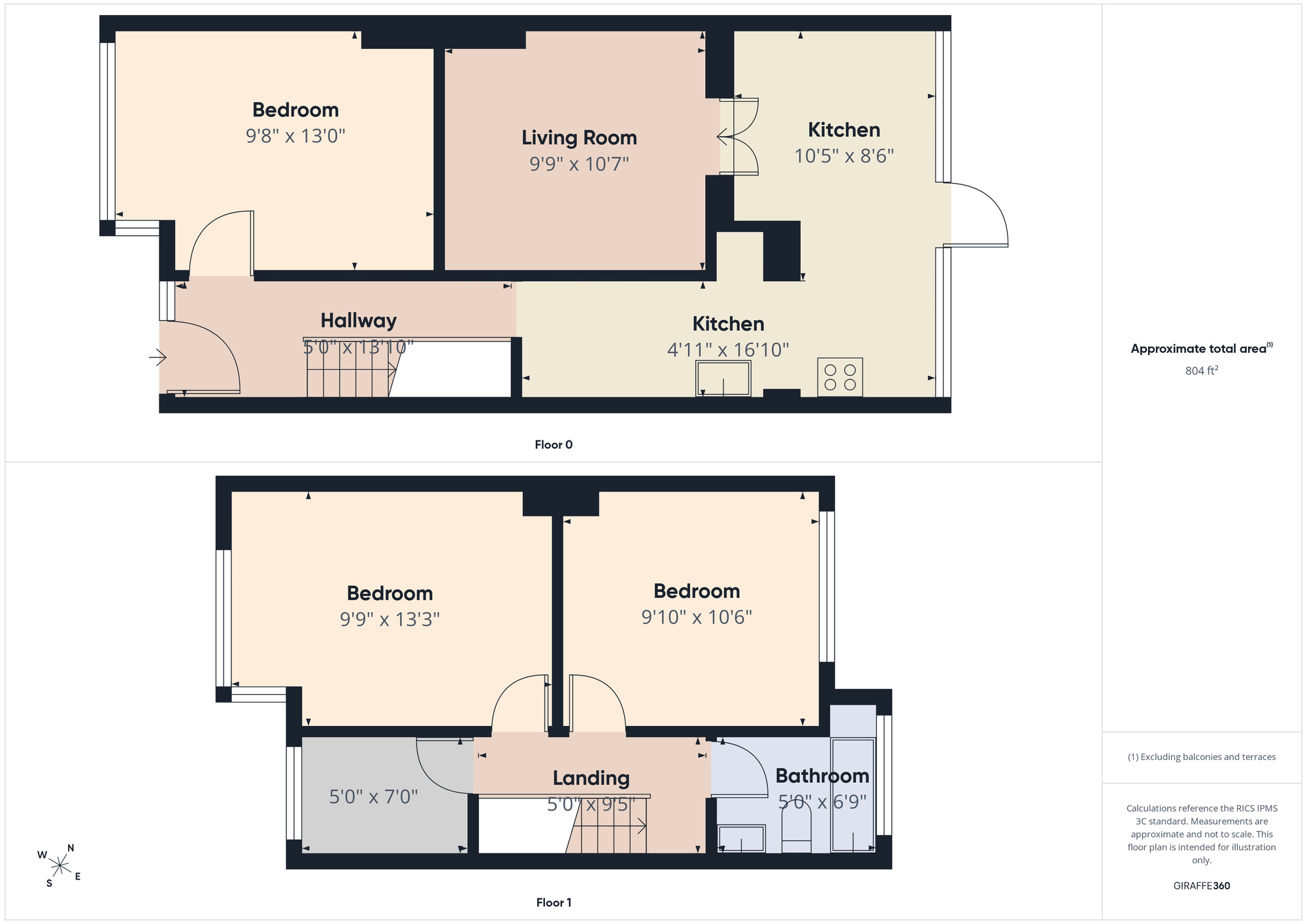 Floorplan of 3 bedroom House to rent, Baxter Road, London, E16