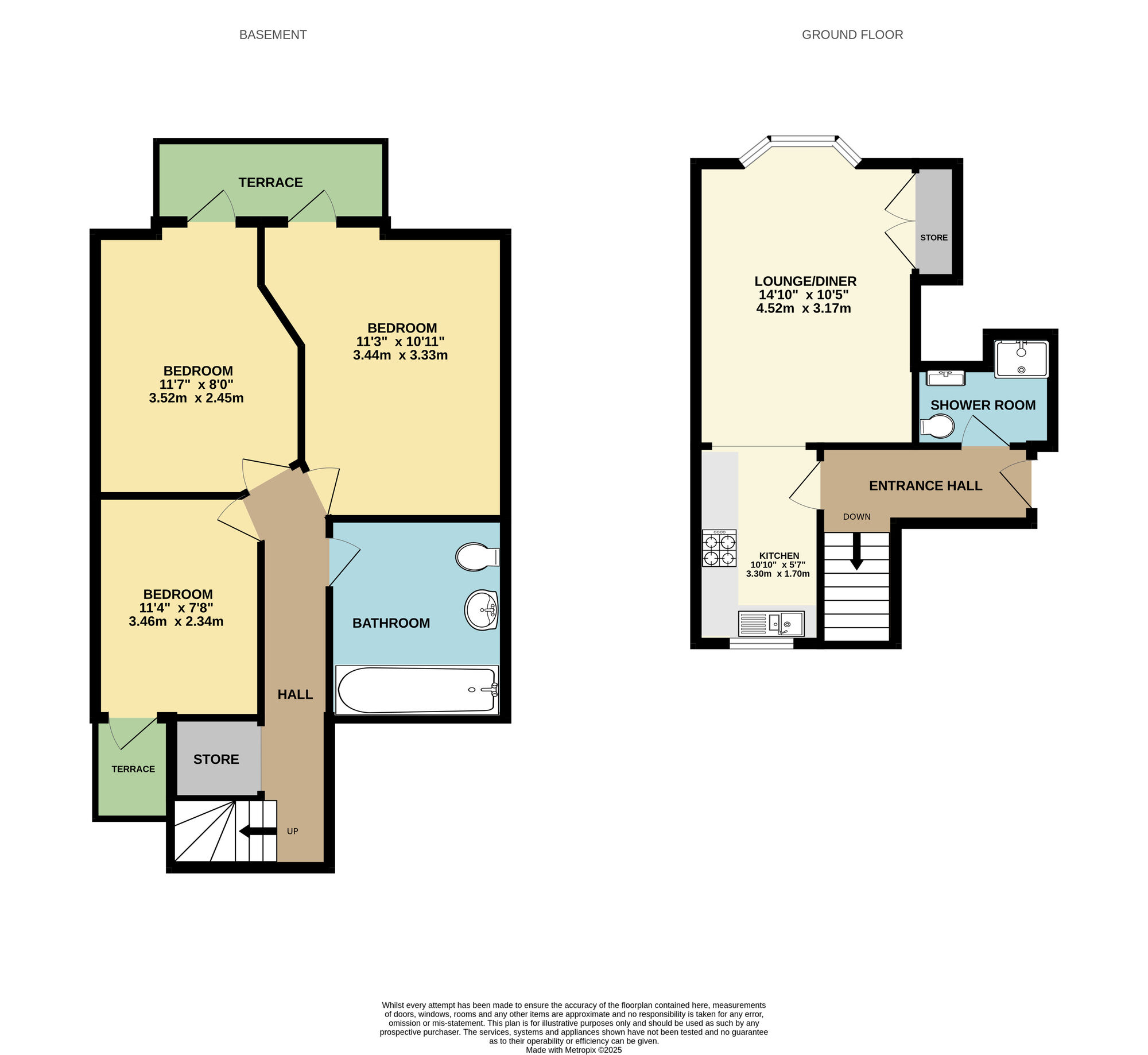 Floorplan of 3 bedroom  Flat to rent, Whitta Road, Manor Park, E12